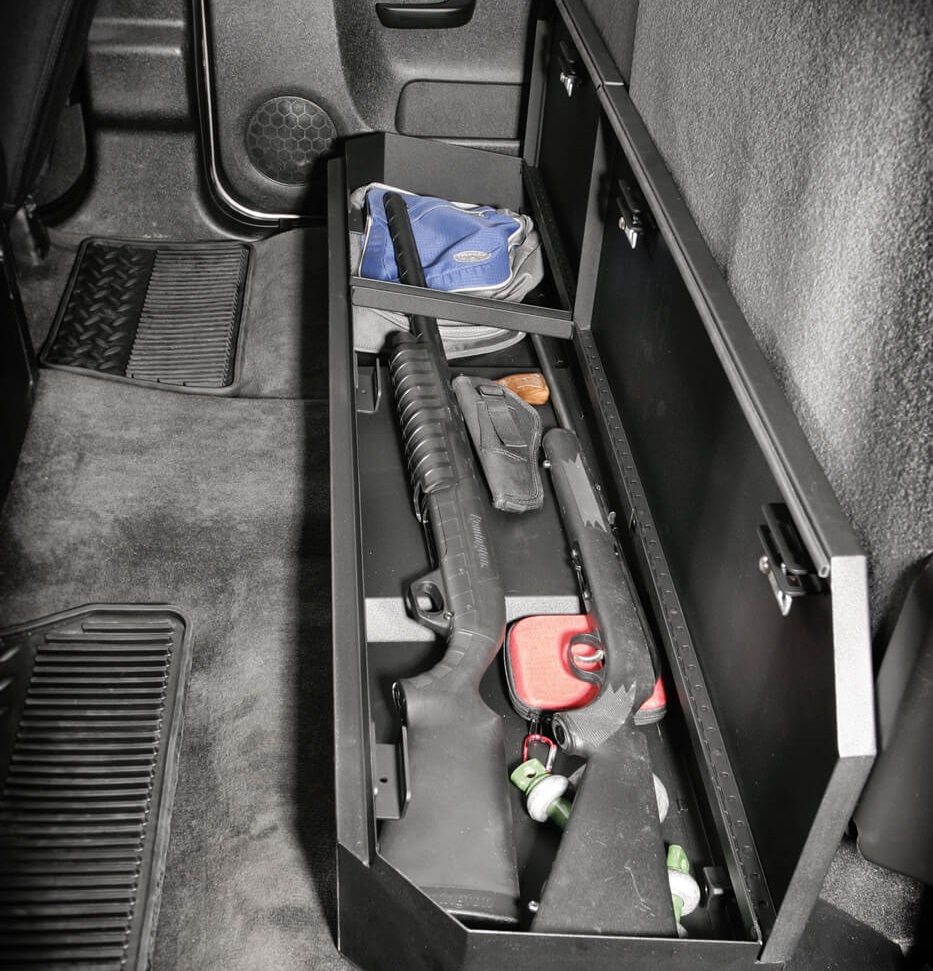 CREW CAB UNDER REAR SEAT LOCKBOX / TUFFY SECURITY PRODUCTS