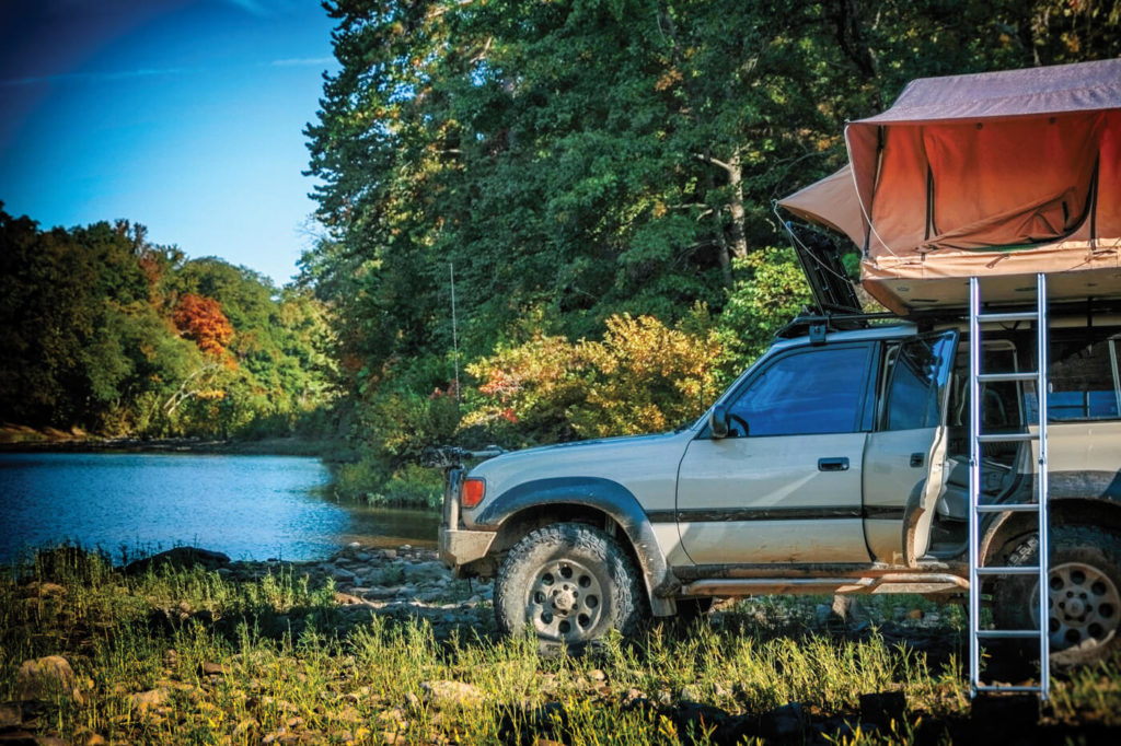 A CVT Mt. Bachelor roof top tent