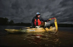 Select a craft that meets your specific needs. Old Town Canoe's Predator MX features a slightly more rounded hull than its classic version, allowing you to move through tough water conditions with the utmost stability.