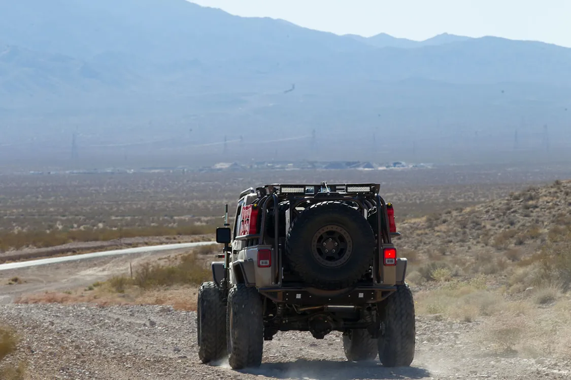 2011 JK8 CONVERSION Back View
