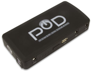 POD X jump pack portable jump starter sized