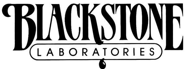Logo for Blackstone Laboratories, an engine oil testing company.