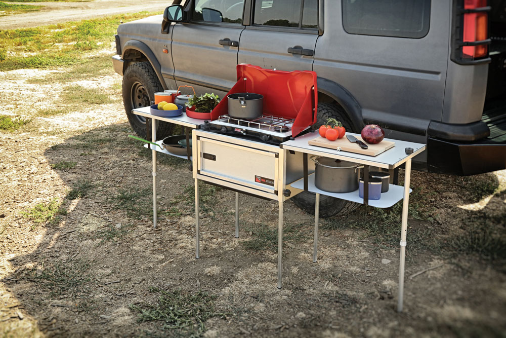 The Ultimate Portable Camp Kitchen w/ Stove - Trail Kitchens