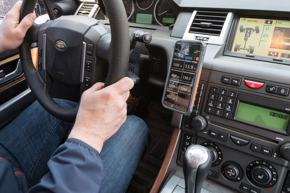 Lucky 8 Off-Road Range Rover Sport interior