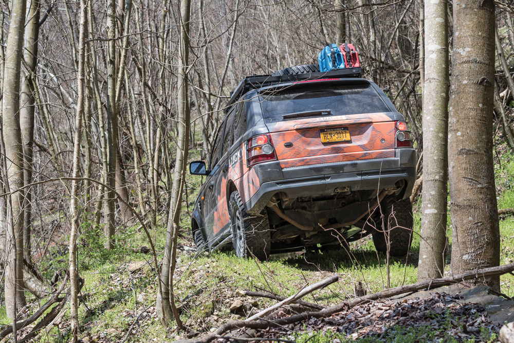 Lucky 8 Off-Road Range Rover Sport rear end