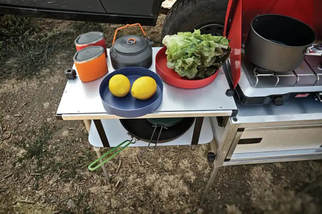 Compact Camp Kitchen: Outdoor Cooking Solution | Trail Kitchens
