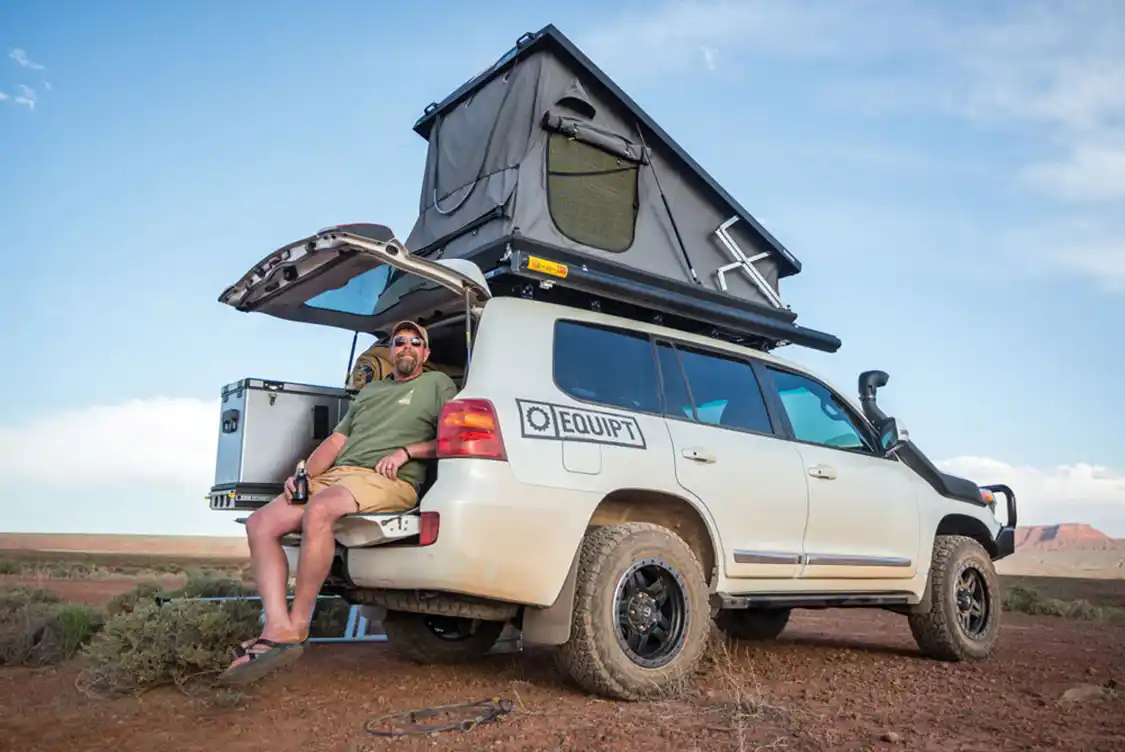 Paul May enjoys both the journey and the destination in his LC200