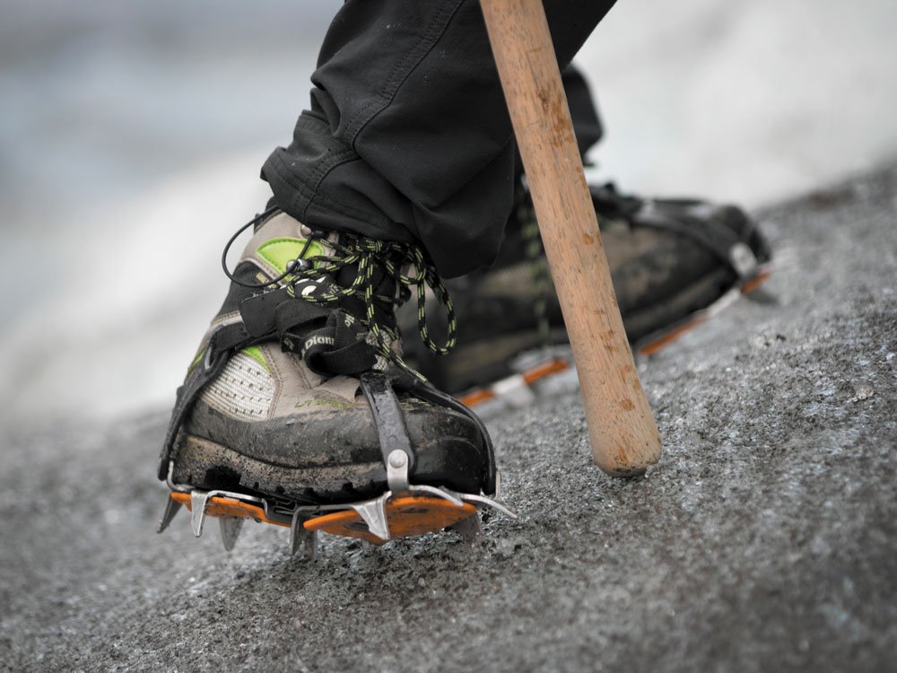 Crampons-used-for-glacier-hiking - TREAD Magazine