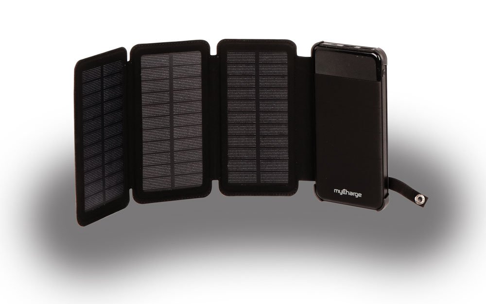 myCharge PowerFold Solar Camping Gear