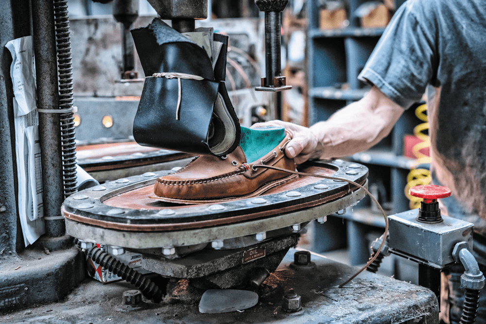 Building Boat Shoes at Rancourt and Company