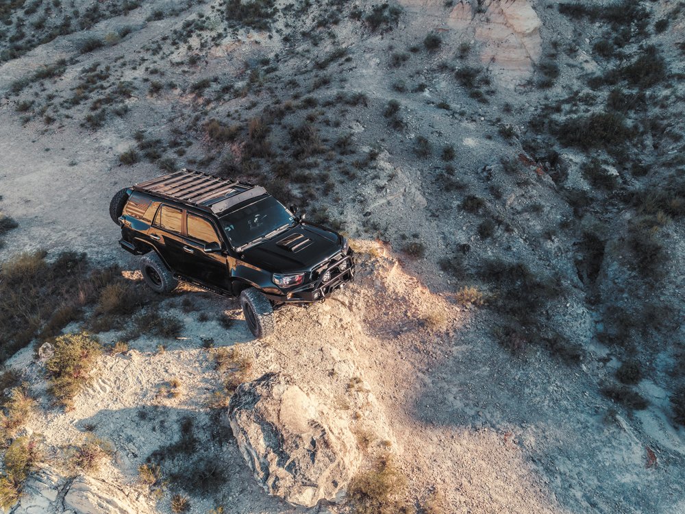 Toyota Fifth-Gen 4Runner aerial view