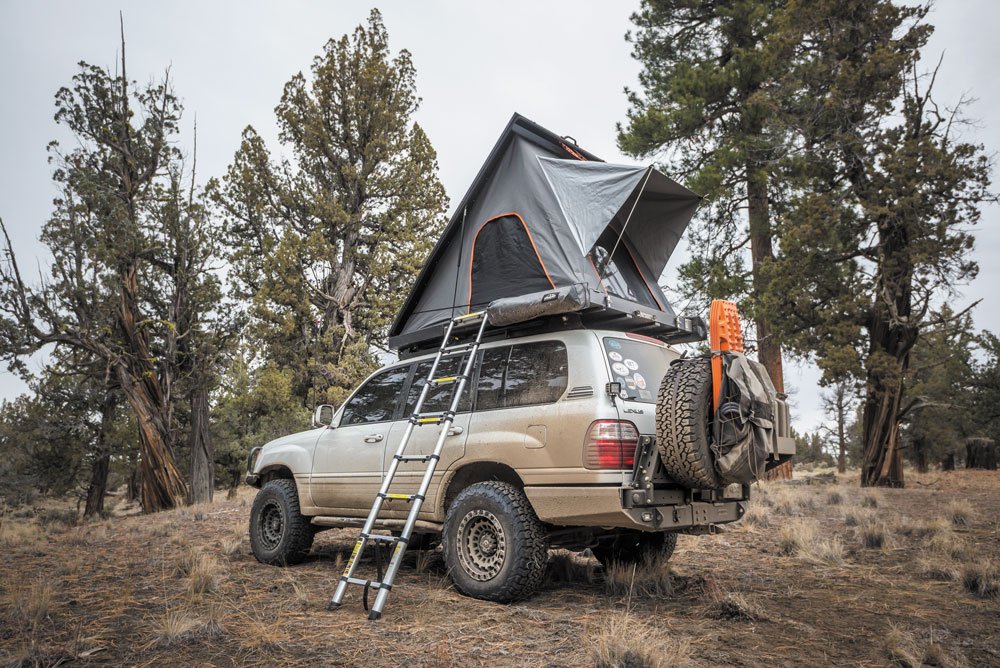 Lexus LX470 topside camper