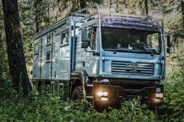 Overland Custom Camper: 6x6 MAN TGA