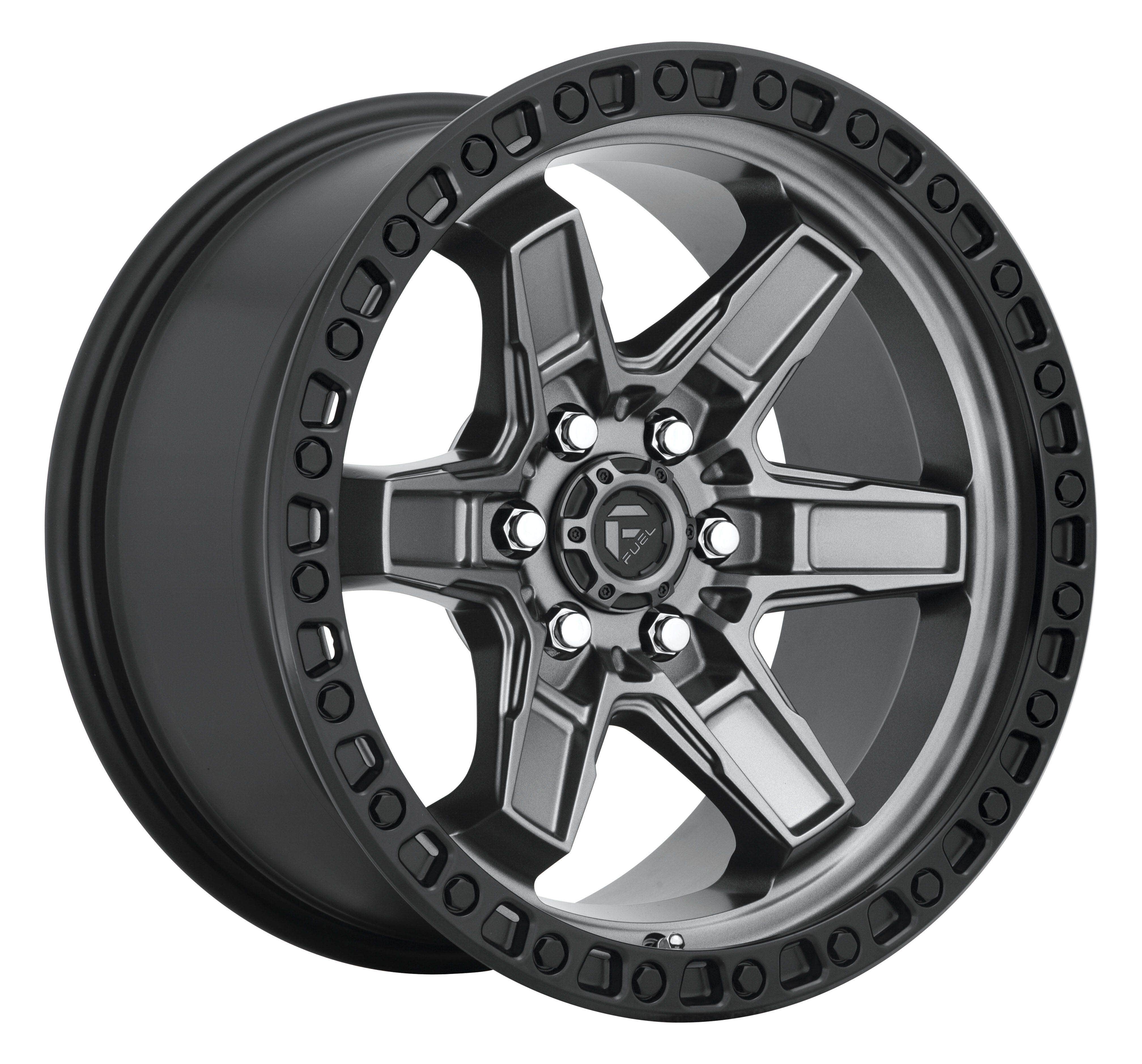 FUEL_KICKER D698 6LUG 17x9 ET12 MATTE ANTHRACITE A1 TREAD Magazine