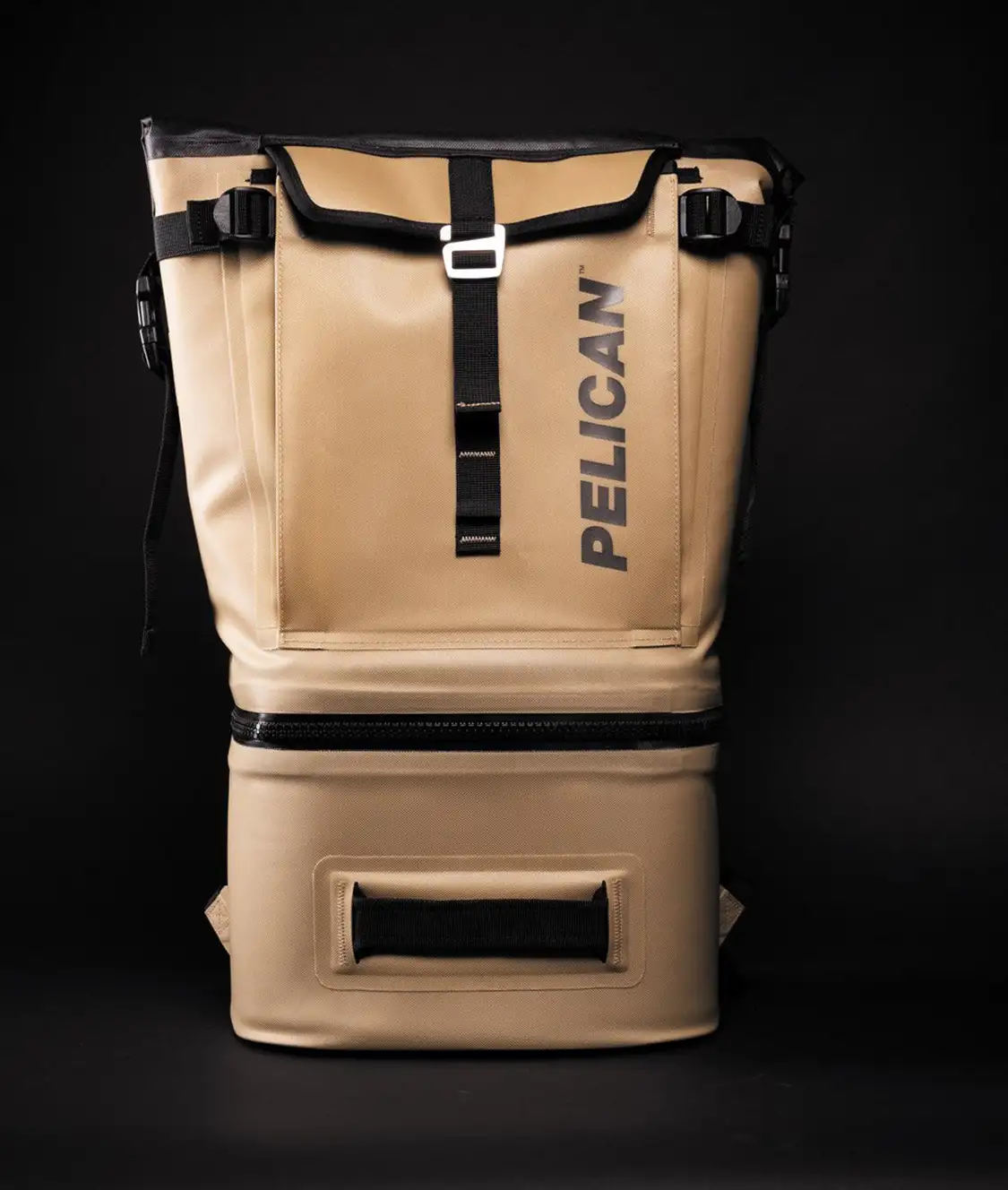 Pelican Dayventure Backpack Cooler gold front