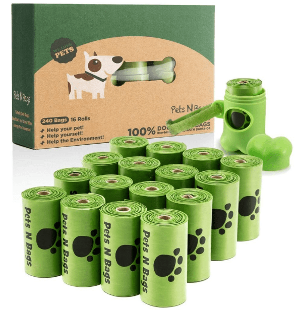 eco-friendly pet waste bags in camping essentials for dogs // tread magazine