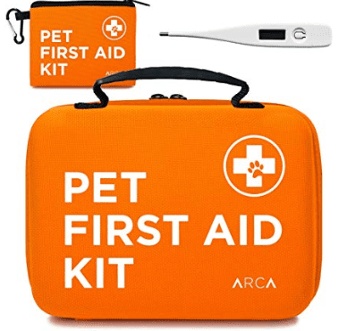 pet first aid kit in camping essentials for dogs // tread magazine