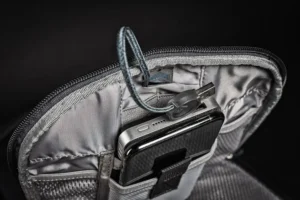 Xactly Oxygen 25 inside cell phone pocket