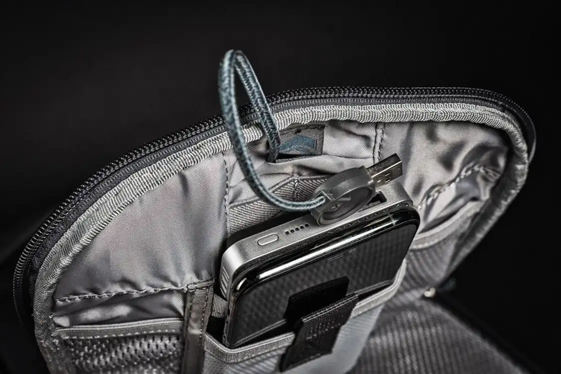 Xactly Oxygen 25 inside cell phone pocket