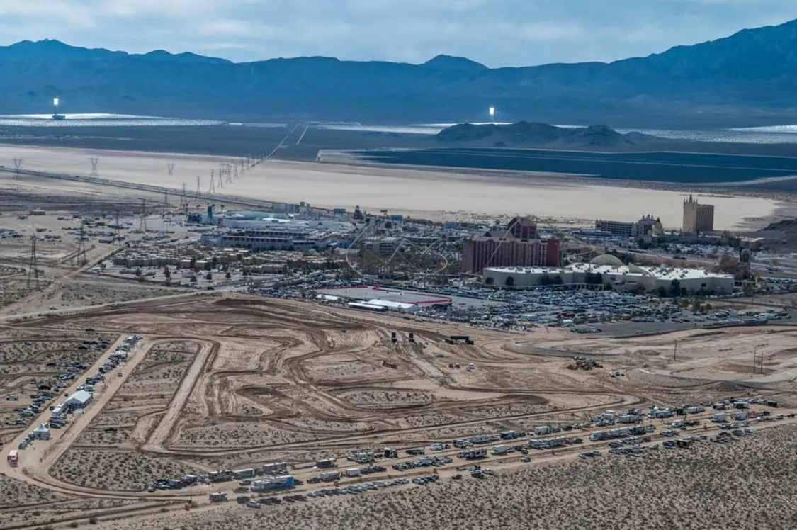 Primm, Nevada, and the 2020 Mint 400 course.
