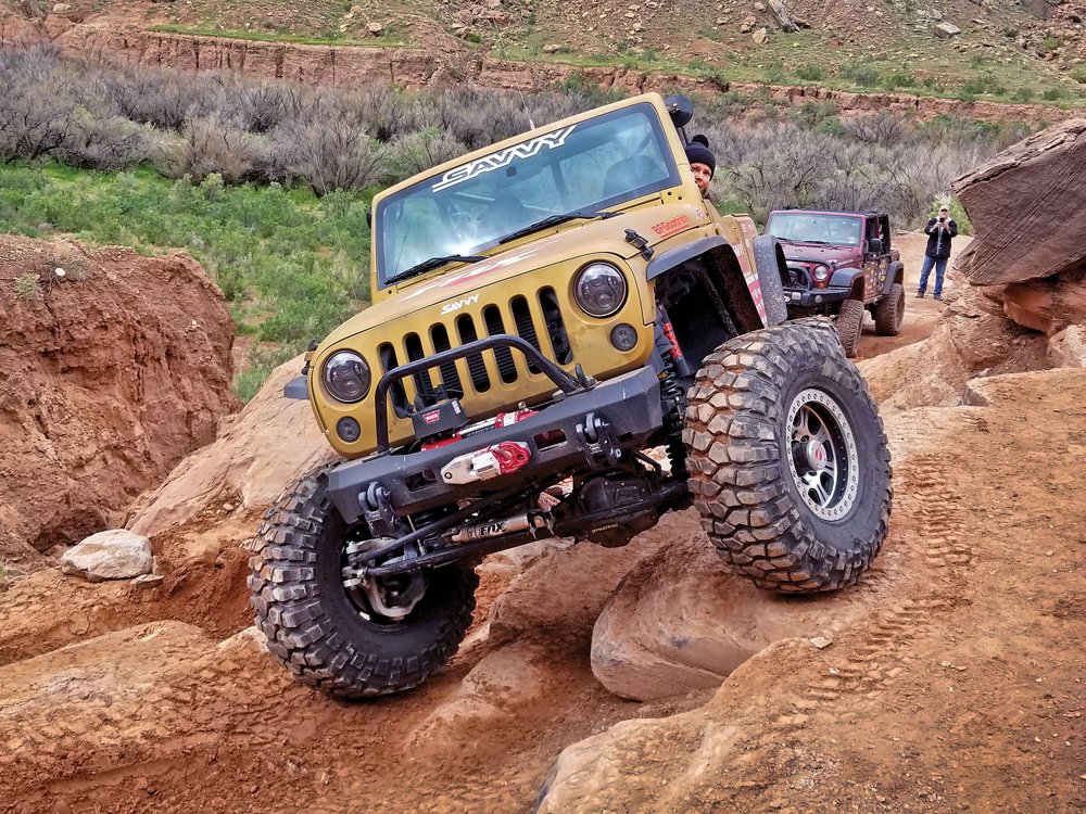 Jessi Combs "Goldie Rocks" Jeep