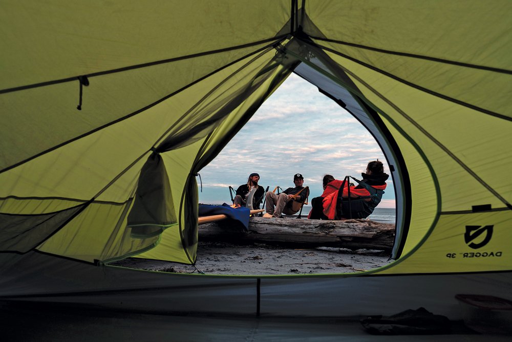 ground tent with insulation