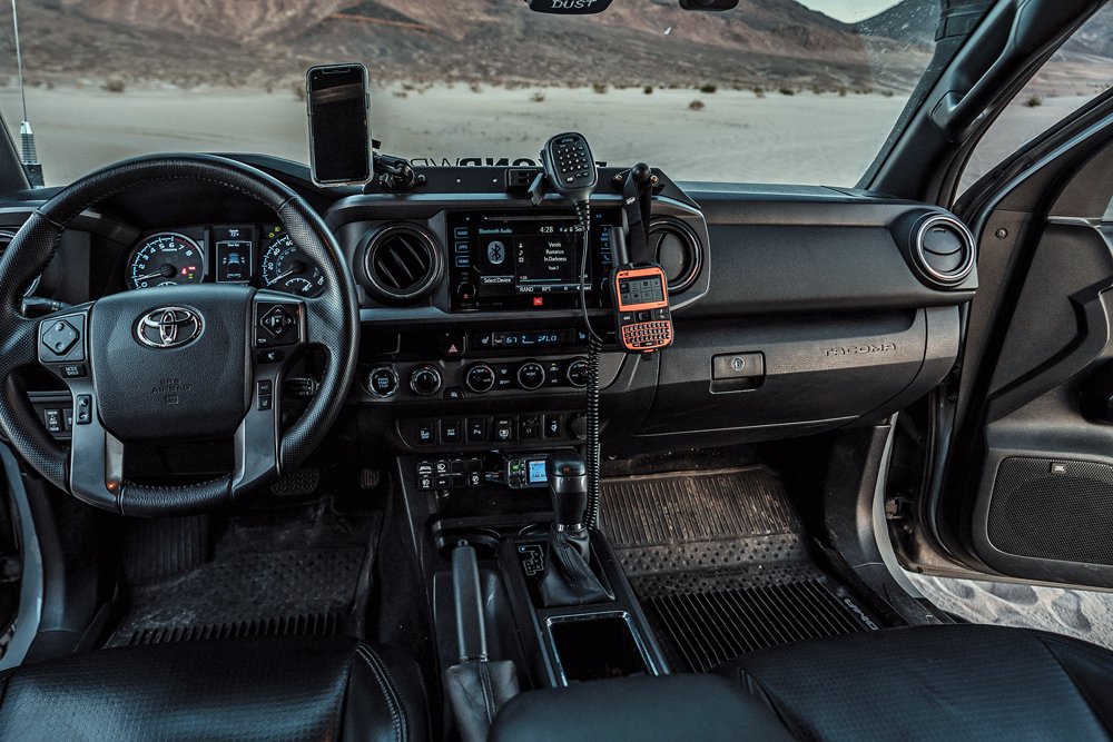 Tacoma TRD Off-Road cockpit