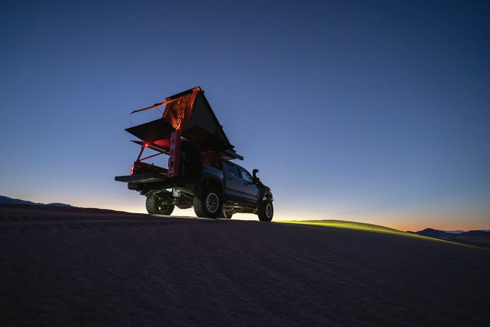 Go Fast Camper on Tacoma TRD Off-Road