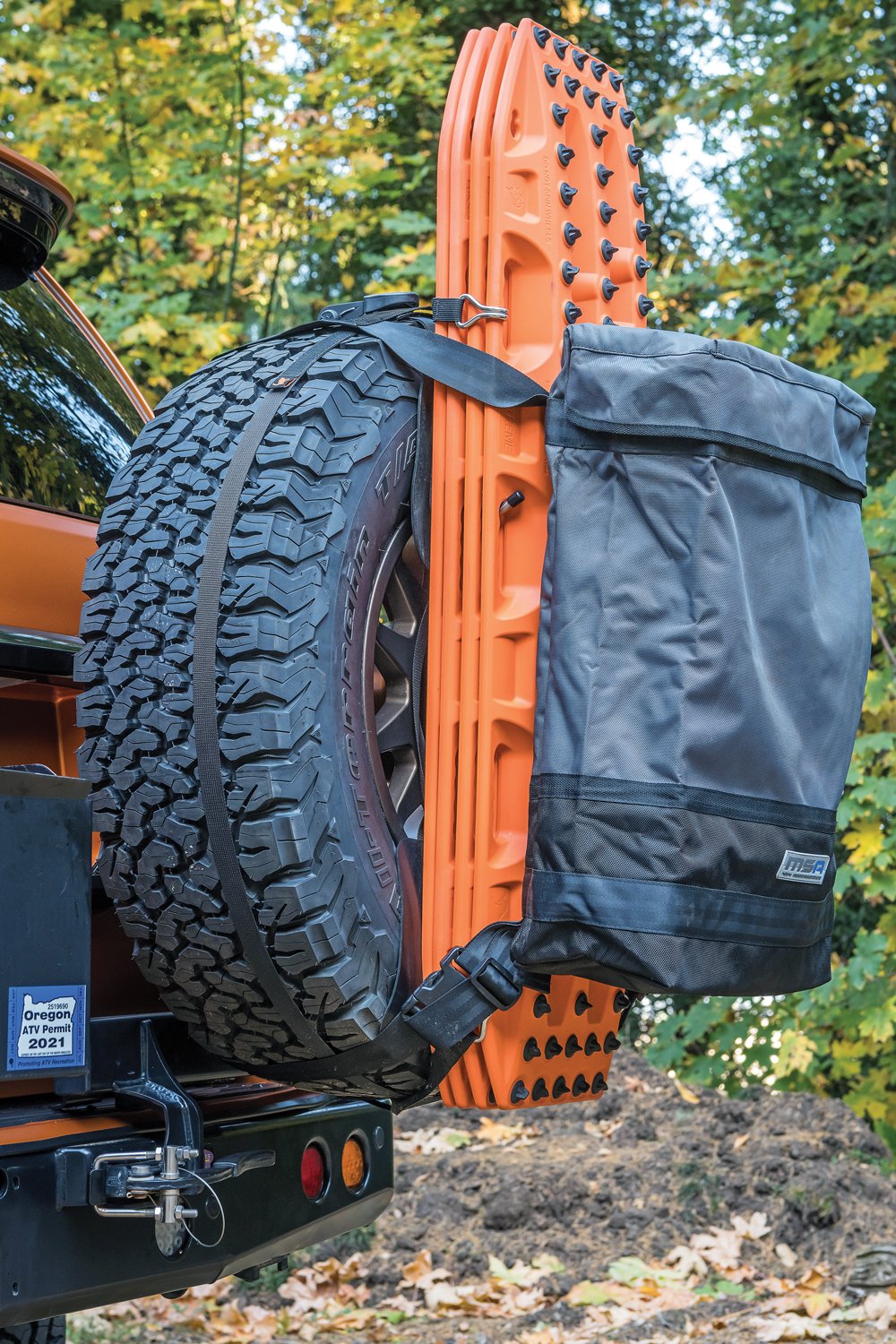 Maxtrax and MSA gear bag