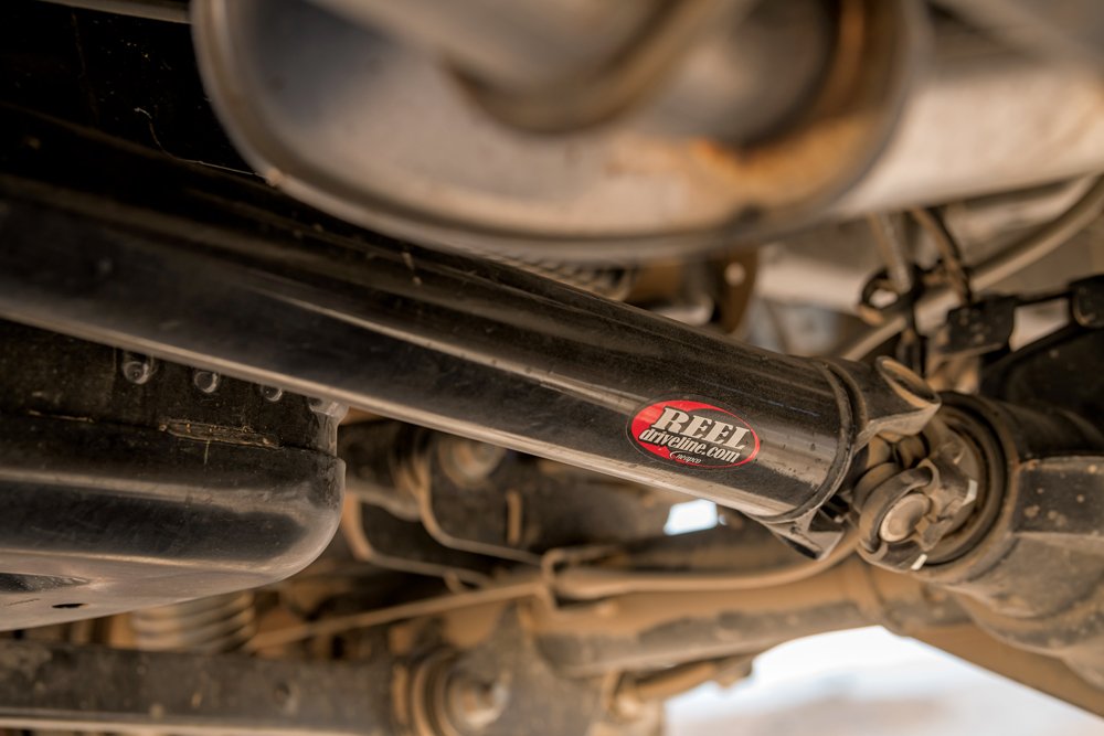 JE Reel one-piece rear driveshaft