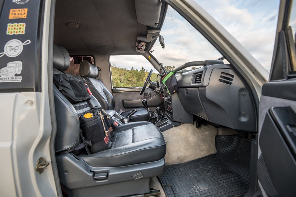 Nissan Patrol interior