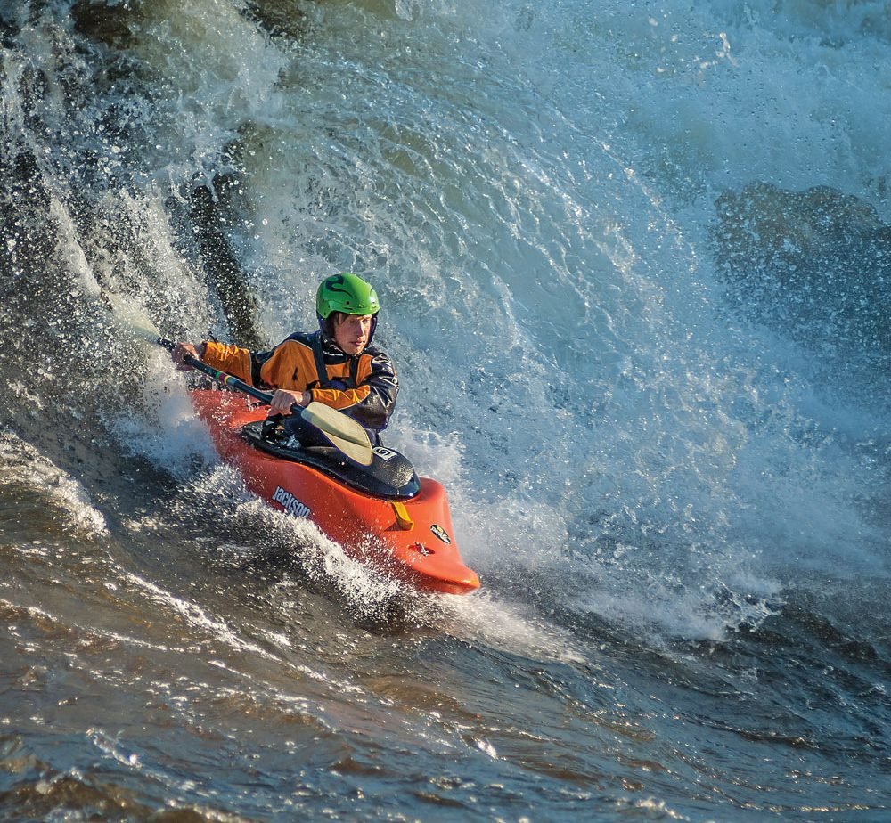 whitewater kayaking