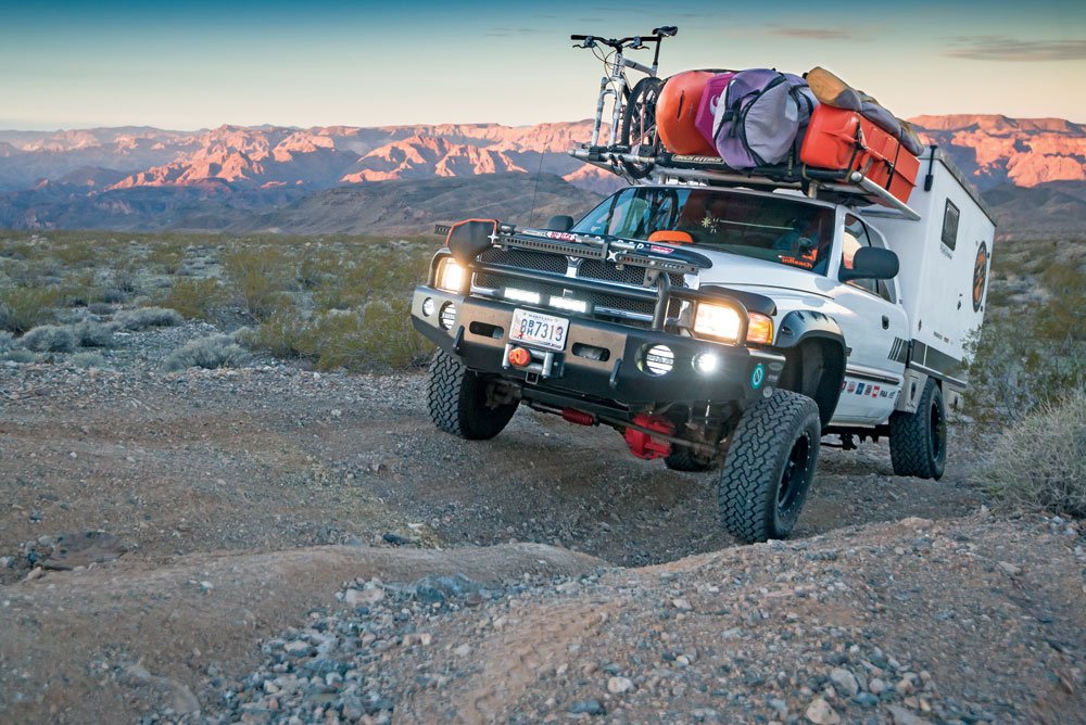 truck camper off-road