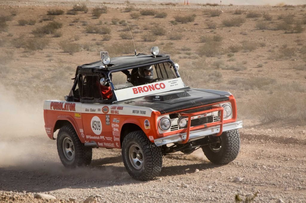 Ford Bronco Competes in Mint 400 Race 