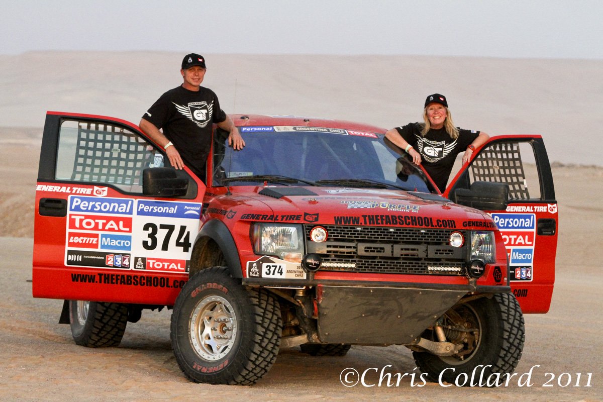 Ford Raptor Competes in Dakar Race