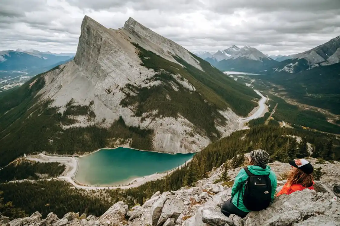 Hiking gives great views