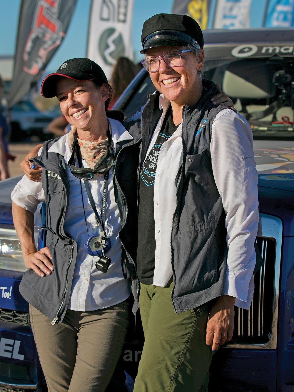 2019 Rebelle Rally Women Emme Hall and Rebecca Donaghe