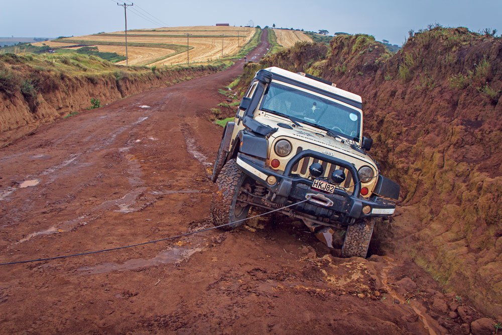 stuck Jeep