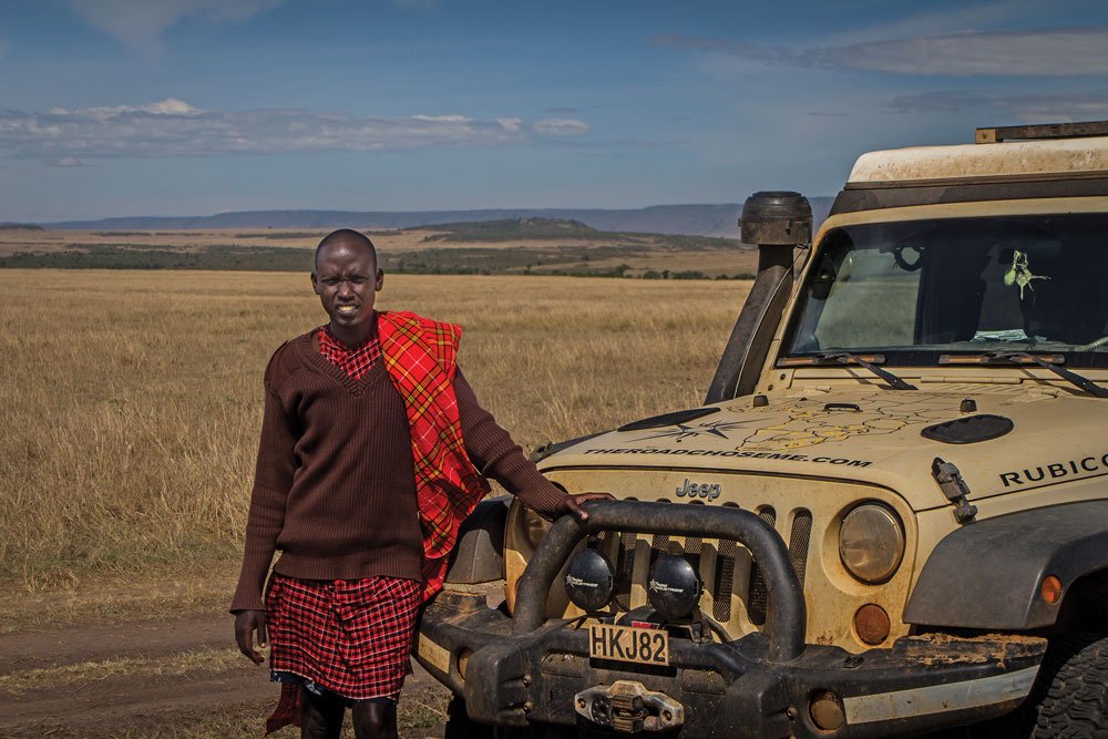 Maasai guide