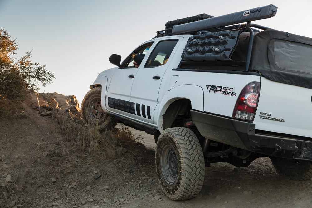 Toyota Tacoma TRD Off-Road suspension capabilities