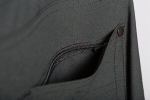 zippered pocket