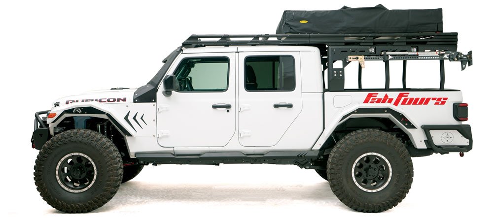 Fab Fours Overland Rack for Jeep Gladiator