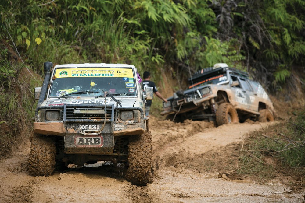 Pressing on during the challenge of the Malaysian Highlands