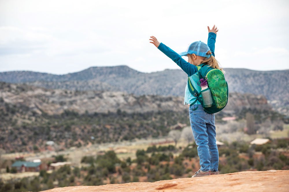 Backpacks for kids to carry their own gear