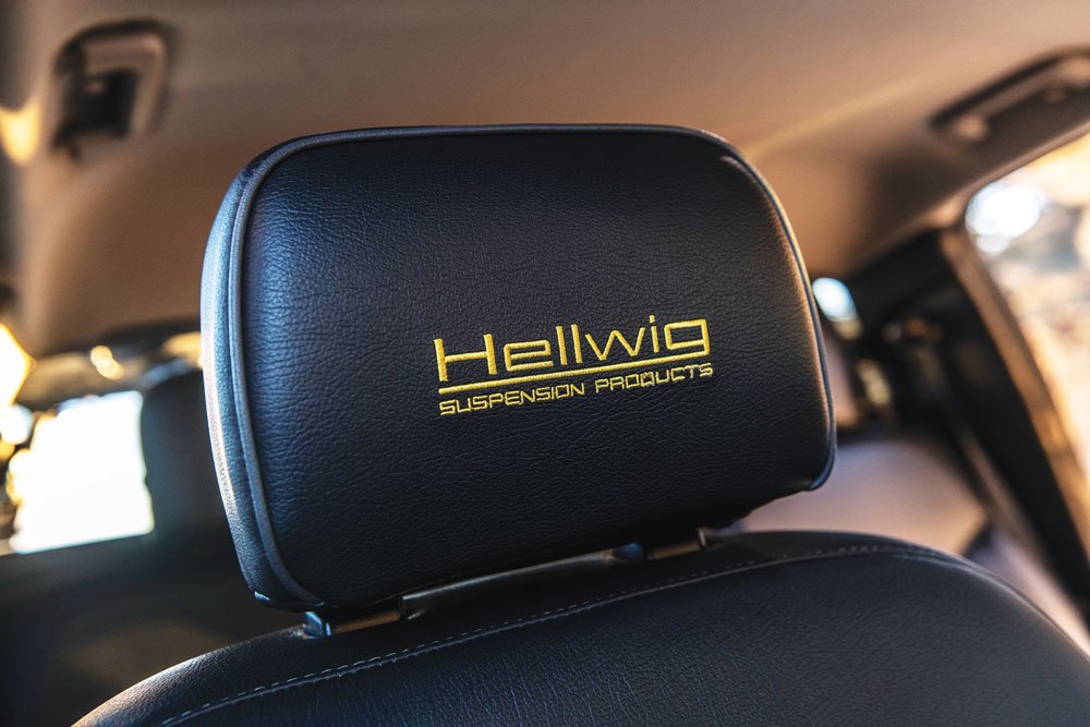 Custom Hellwig headrests