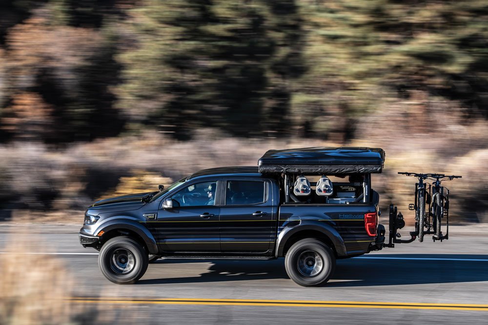 The Hellwig Ford Ranger driving