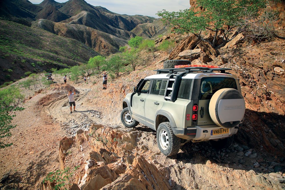 Driving on remote roads in Africa