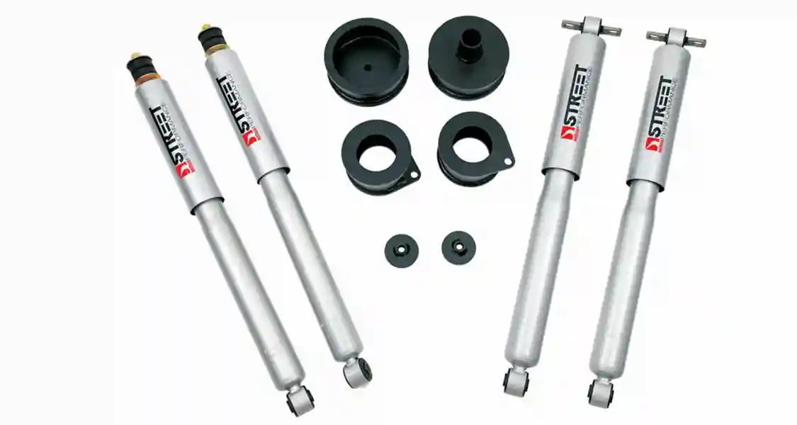 Outdoor automotive accessories: Belltech Jeep Leveling Kit
