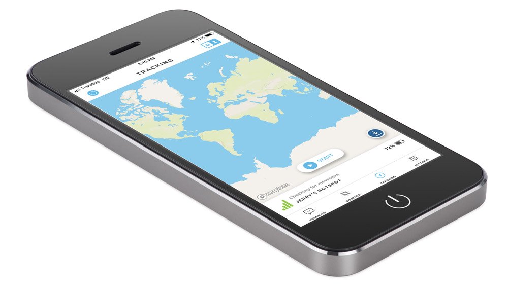 Somewear Global Hotspot sends a location pin every 10 minutes for 11 days