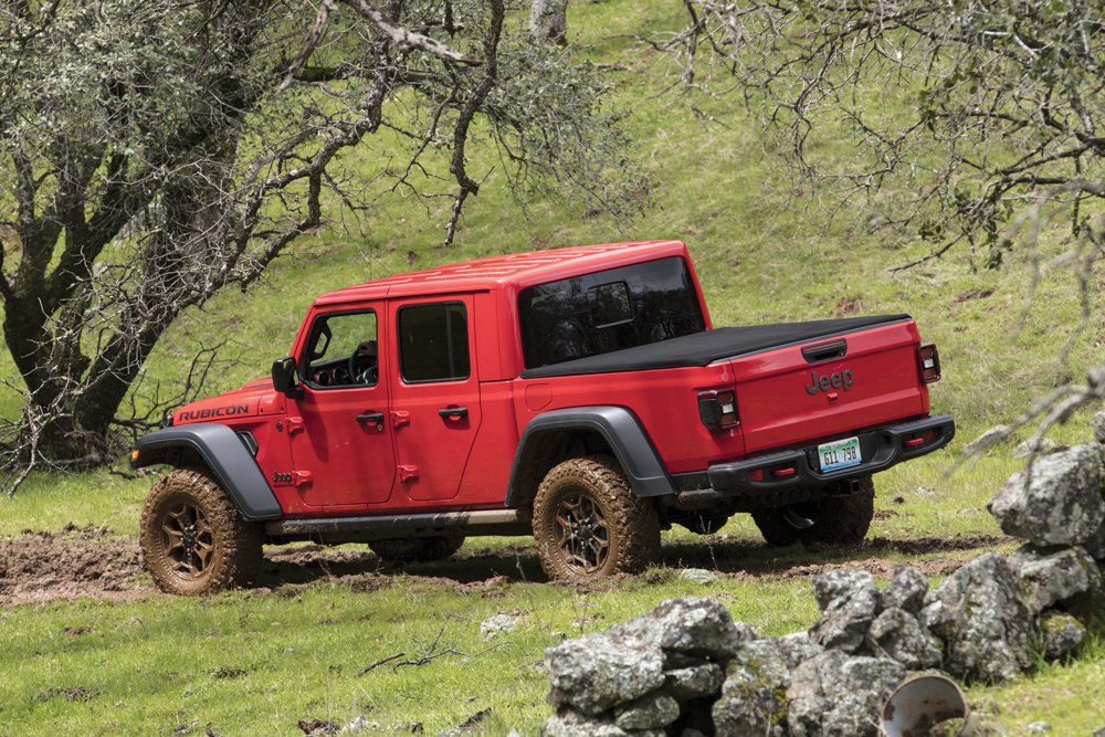 The Jeep Gladiator has a 60-inch bed